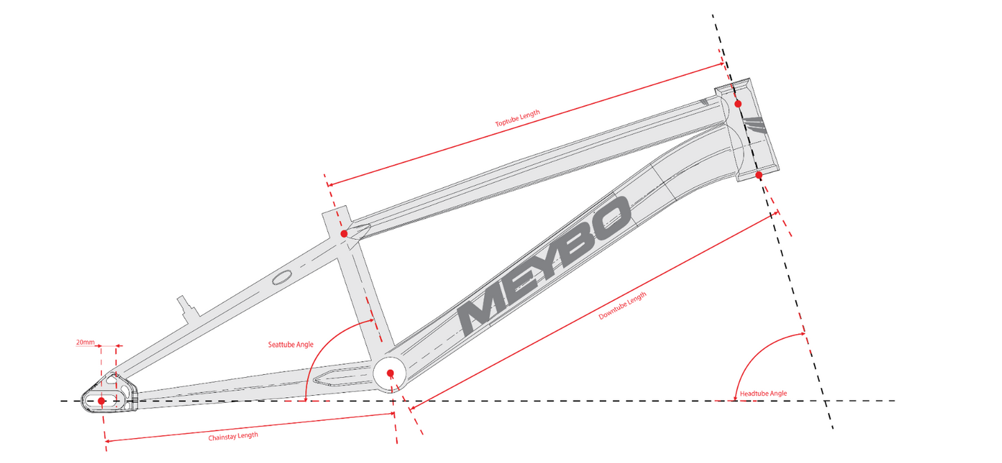BMX MEYBO Superclass Pro 22" Gris/Naranja 2025
