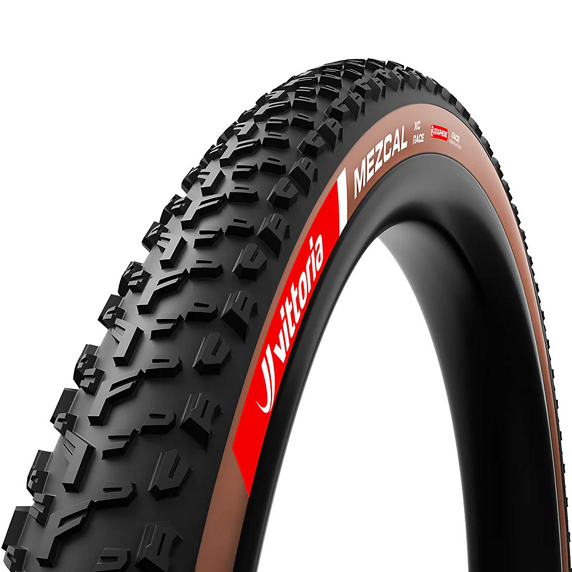 Neumático VITTORIA MEZCAL XC RACE 29x2.40 Graphene/Silica Tubeless Ready Soft Beige