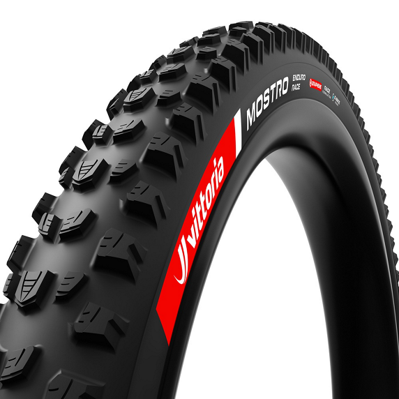 Neumático VITTORIA MOSTRO ENDURO RACE 29x2.40 Graphene/Silica Tubeless Ready Blando Negro