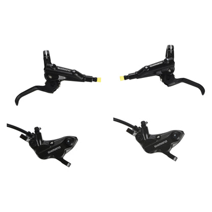 Par de Frenos SHIMANO MT520 4 Pistones J-KIT Sin Disco
