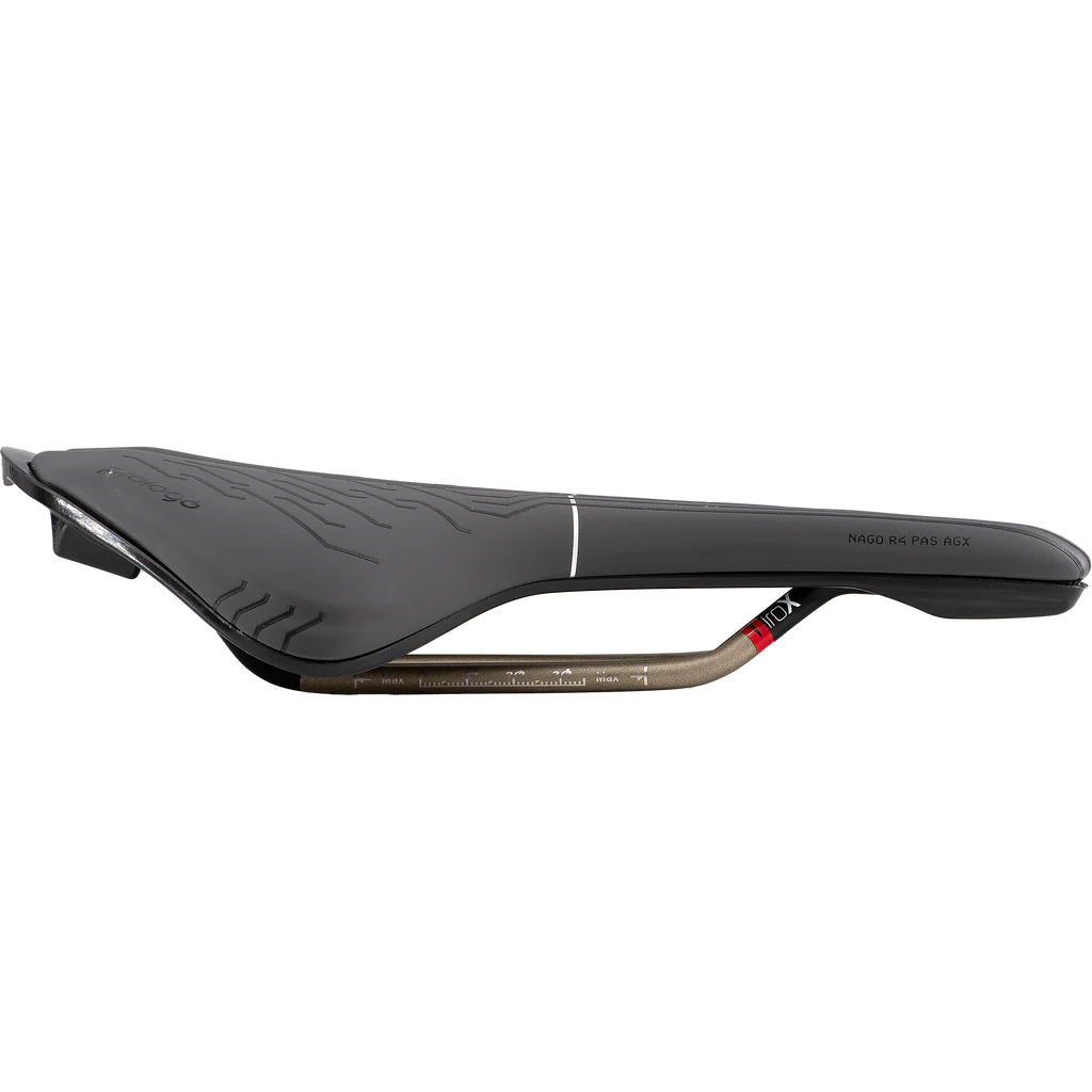 Sillín PROLOGO NAGO R4 PAS AGX 137mmRailes Tirox Negros