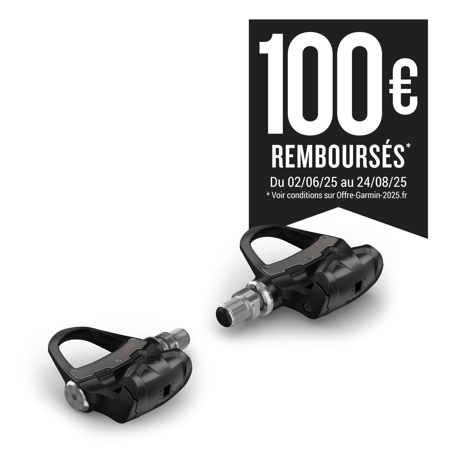 Pedales con sensor de potencia GARMIN RALLY RK 100