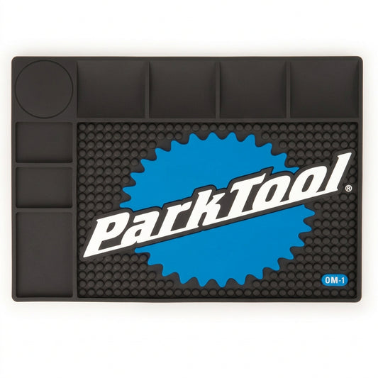 Alfombrilla organizadora para banco de trabajo Park Tool OM-1 vista desde arriba