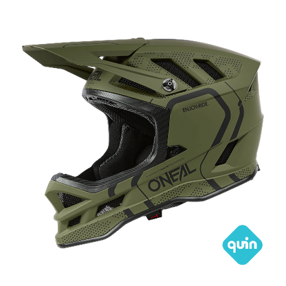 Casco MTB O'NEAL BLADE POLYACRYLITE STRIKE Verde/Negro