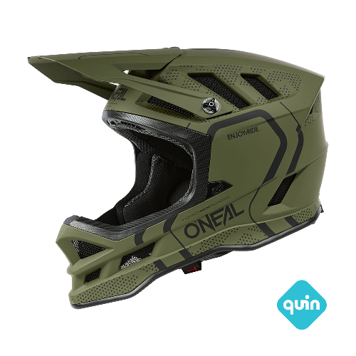Casco MTB O'NEAL BLADE POLYACRYLITE STRIKE Verde/Negro