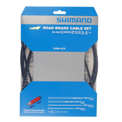 Kit de Cables y Fundas de Freno SHIMANO DURA-ACE 9000 Negro