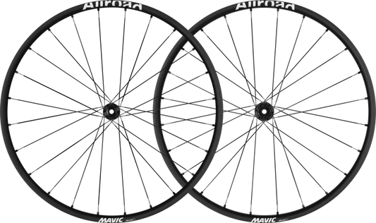 Par de llantas MAVIC ALLROAD S DISC con neumáticos (Center Lock)