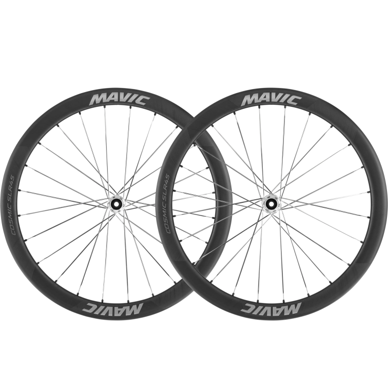 Par de Ruedas MAVIC COSMIC SLR 45 Tubeless Ready (Center Lock) Plateado