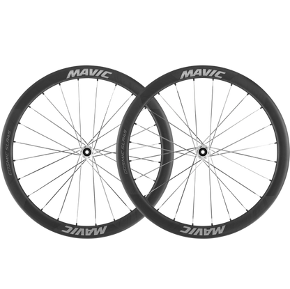 Par de Ruedas MAVIC COSMIC SLR 45 Tubeless Ready (Center Lock) Negro/Plata