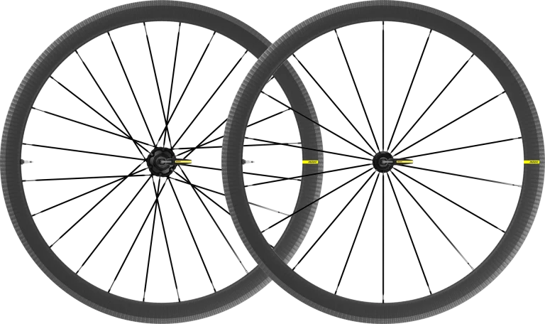 Par de ruedas MAVIC COSMIC SL 40 con neumáticos