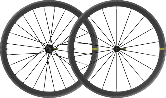 Par de ruedas MAVIC COSMIC SL 40 con neumáticos