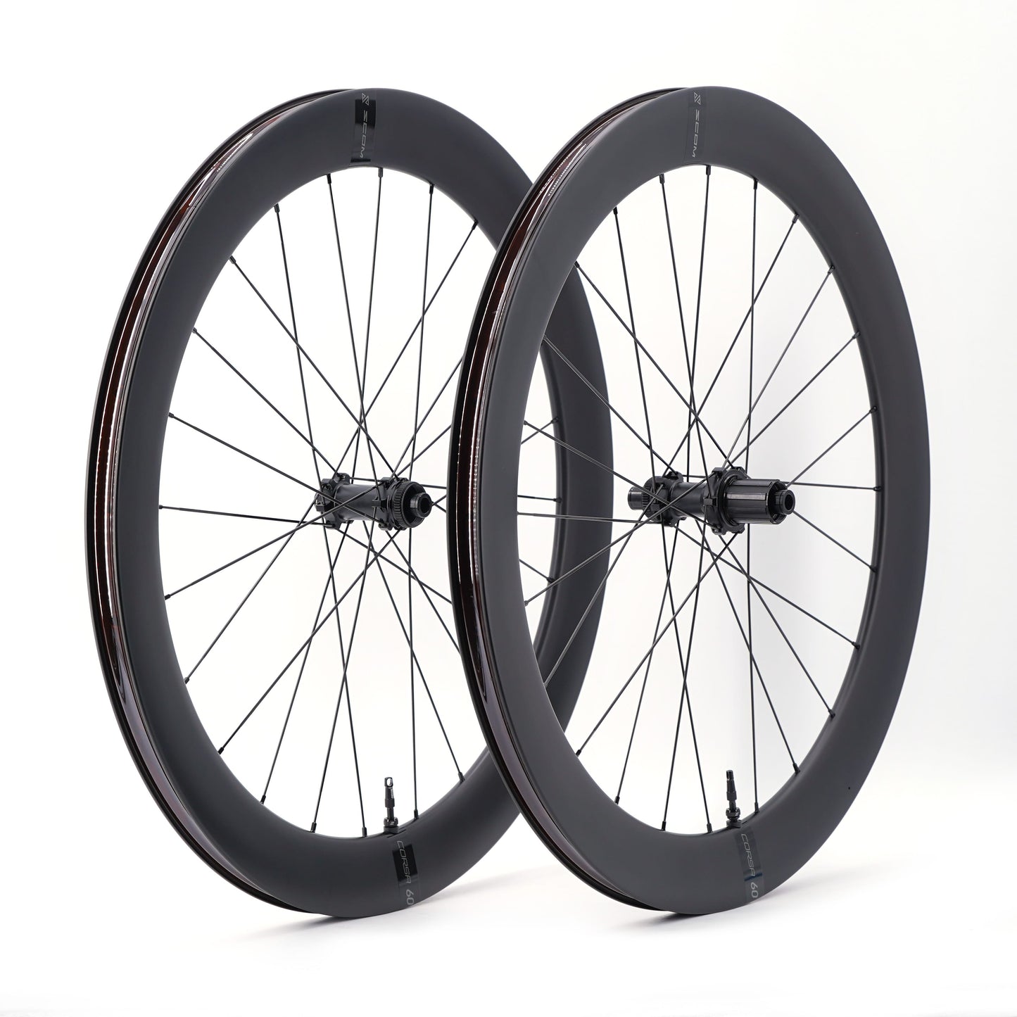 Par de ruedas SCOM CORSA 60 Tubeless Ready (Center Lock)