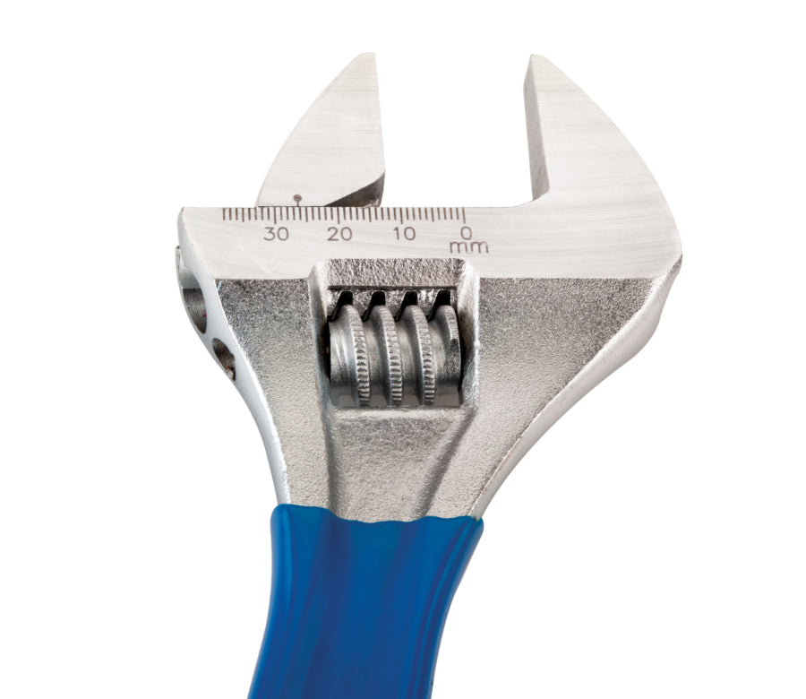 Detalle de las graduaciones de la Park Tool PAW-12