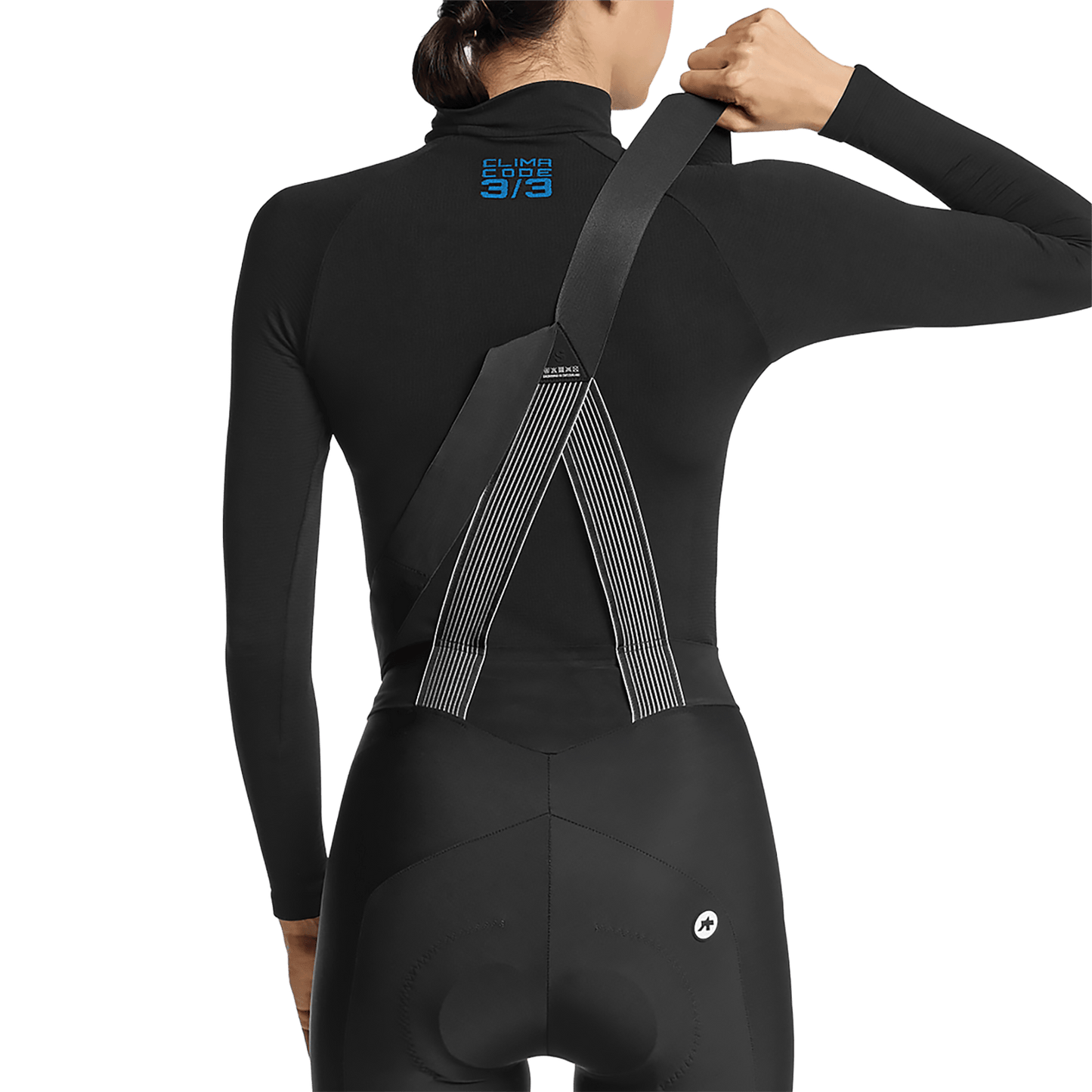 ASSOS WINTER SKIN P1 Ropa interior femenina de manga larga Negro