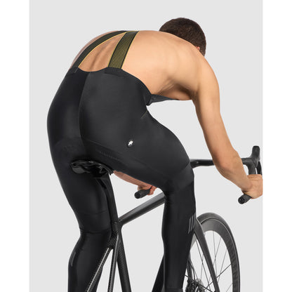 Culote largo con tirantes ASSOS EQUIPE RS SPRING FALL S11 Negro