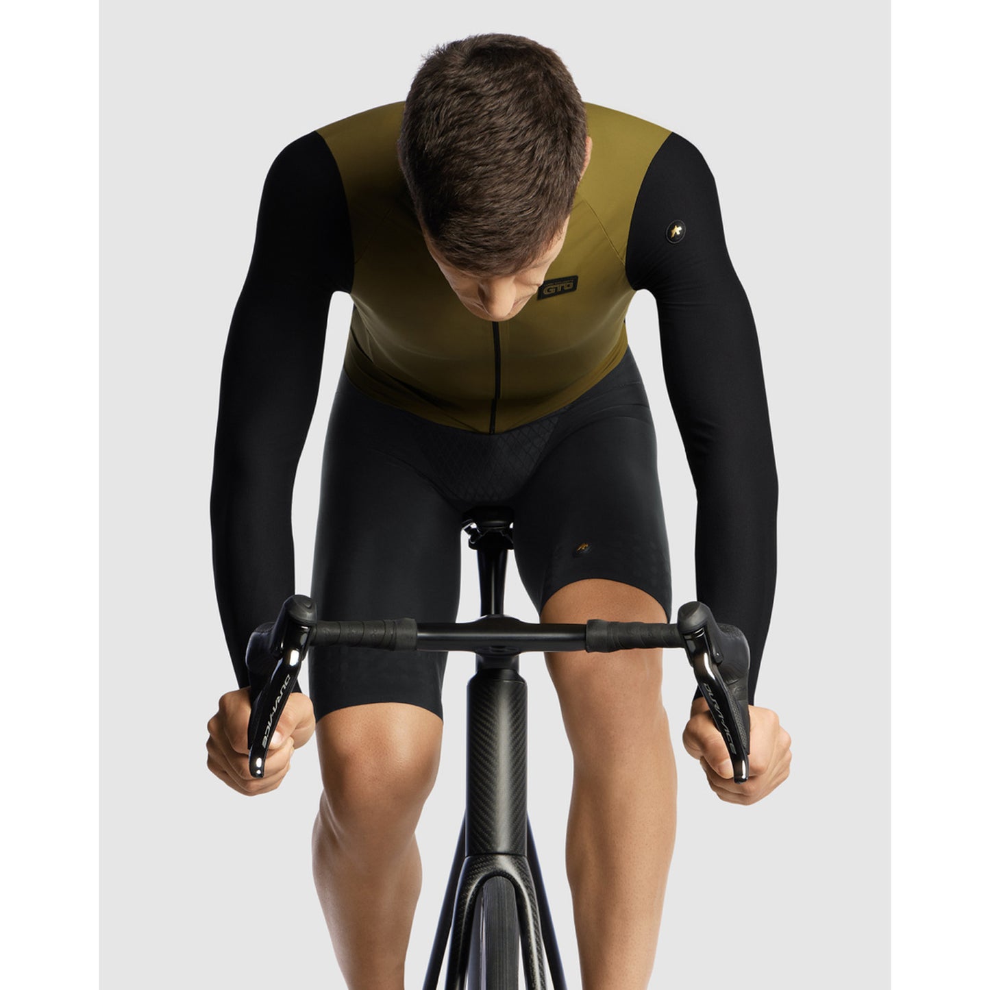 Maillot ASSOS MILLE GTO Manga Larga C2 Millennio Ocre