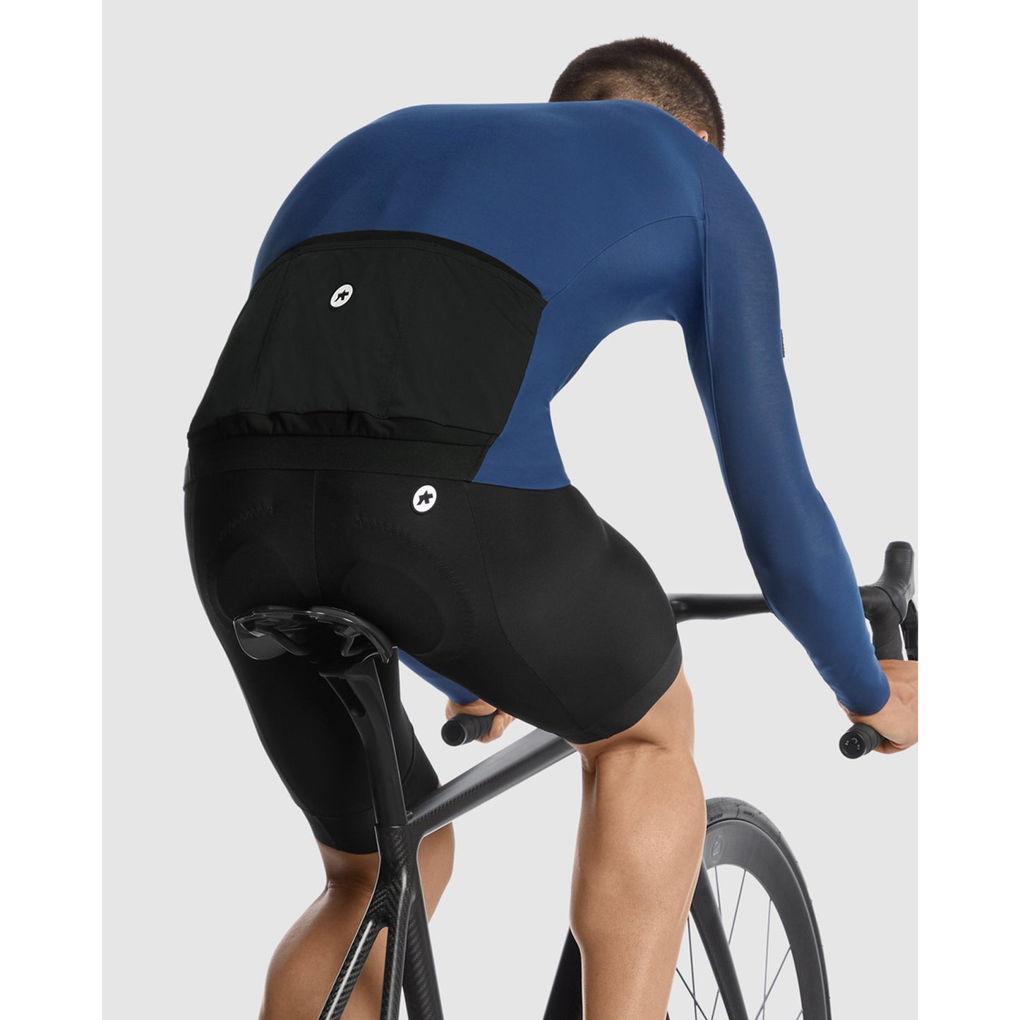 Maillot ASSOS MILLE GT Manga Larga C2 Azul Piedra