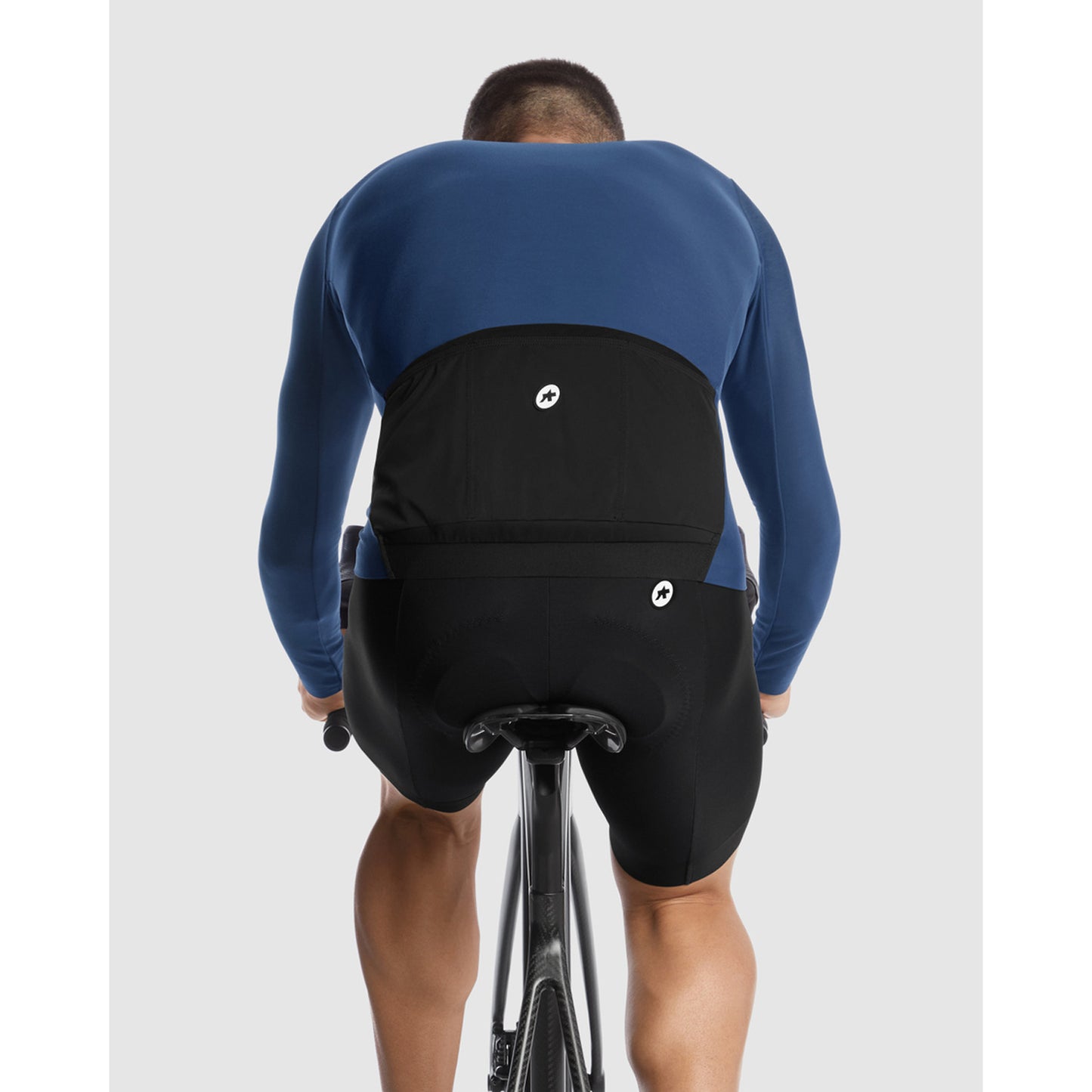 Maillot ASSOS MILLE GT Manga Larga C2 Azul Piedra