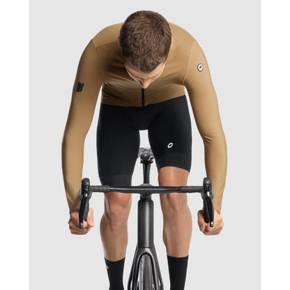 Maillot ASSOS MILLE GT SPRING FALL C2 Mangas Largas Bronze Ash