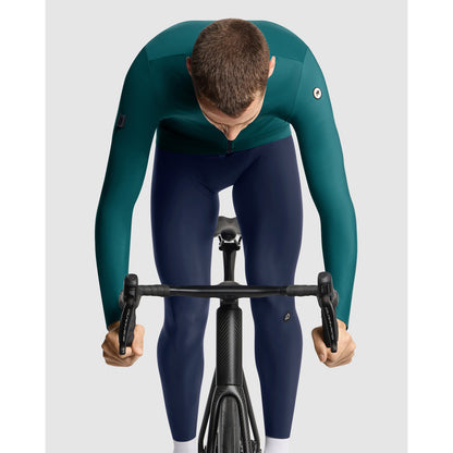 Maillot ASSOS MILLE GT SPRING FALL C2 Mangas Largas Foundation Green