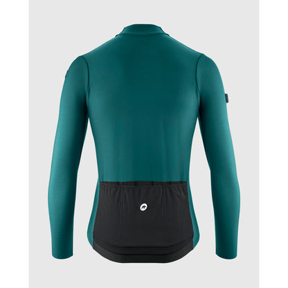 Maillot ASSOS MILLE GT SPRING FALL C2 Mangas Largas Foundation Green