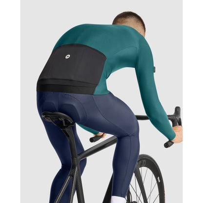 Maillot ASSOS MILLE GT SPRING FALL C2 Mangas Largas Foundation Green