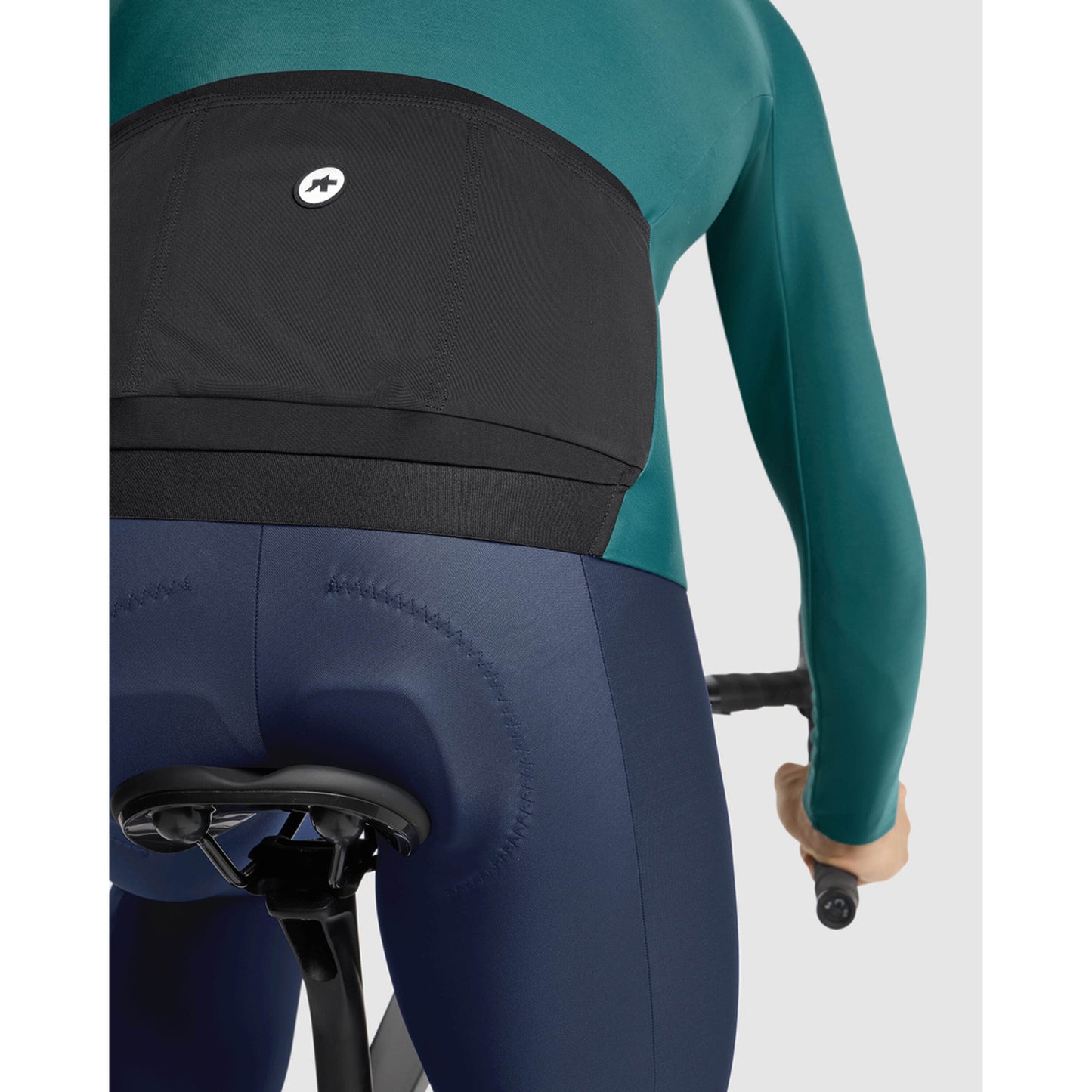Maillot ASSOS MILLE GT Manga Larga C2 Foundation Verde