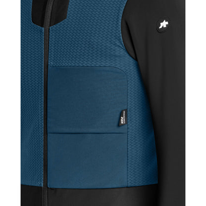 Chaqueta ASSOS EQUIPE R HABU WINTER S11 Petrol Blue