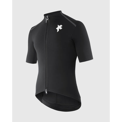 Maillot ASSOS EQUIPE R THERMO RAIN S11 Mangas cortas Negro