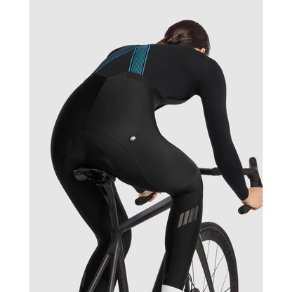 Culote Largo con Tirantes ASSOS DYORA R HABU WINTER S11 Mujer Negro