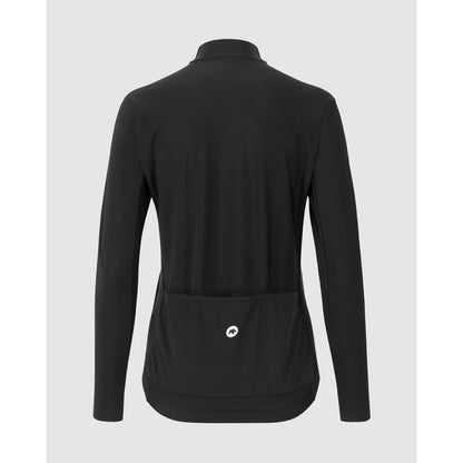Maillot ASSOS UMA GT SPRING FALL C2 Mangas Largas Mujer Negro