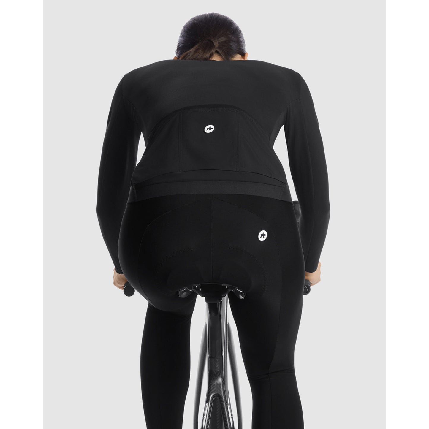 Maillot ASSOS UMA GT C2 Manga Larga Mujer Serie Negro