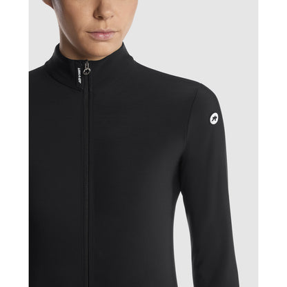 Maillot ASSOS UMA GT SPRING FALL C2 Mangas Largas Mujer Negro