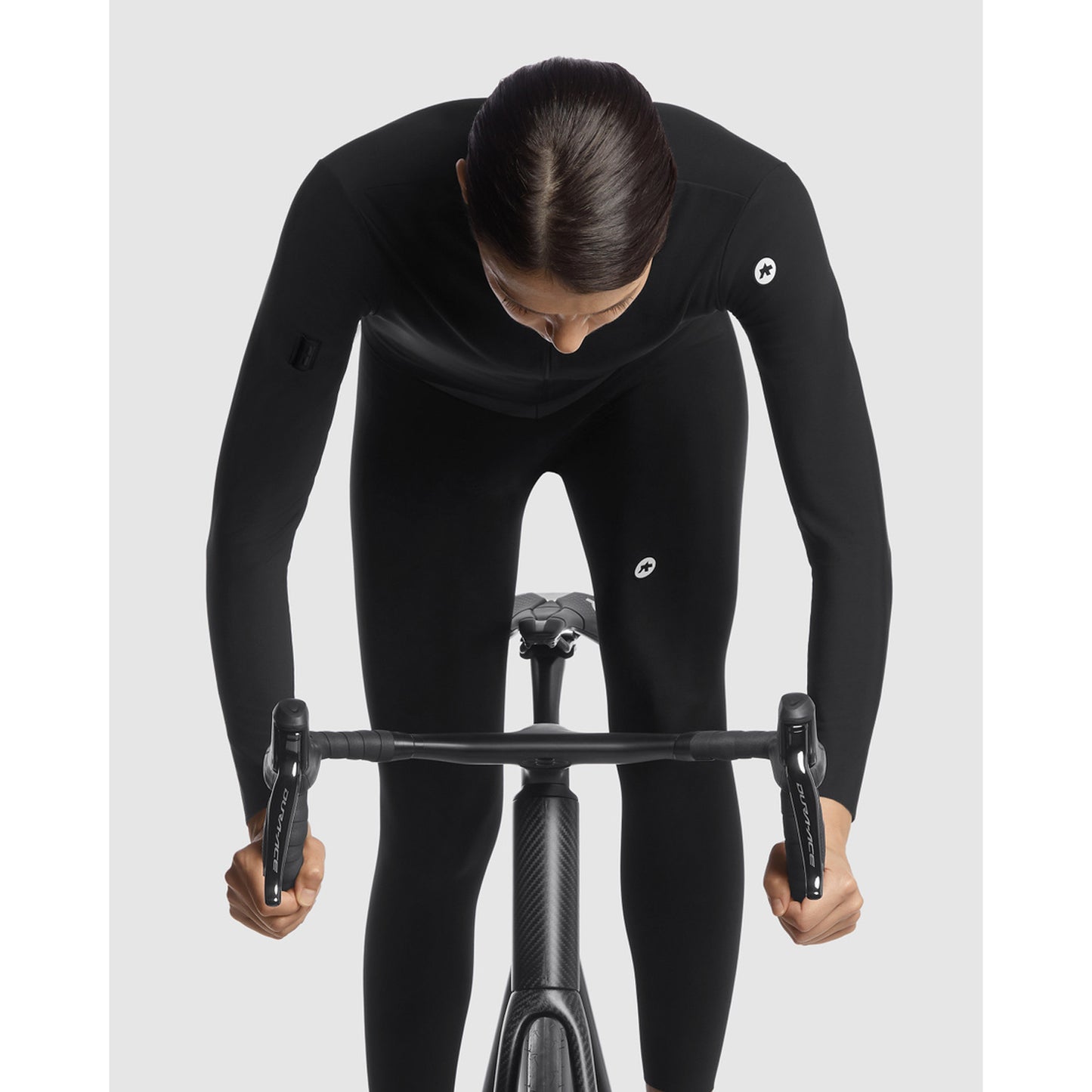 Maillot ASSOS UMA GT C2 Manga Larga Mujer Serie Negro