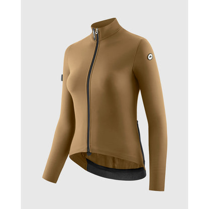 Maillot ASSOS UMA GT SPRING FALL C2 Mangas Largas Mujer Bronze Ash