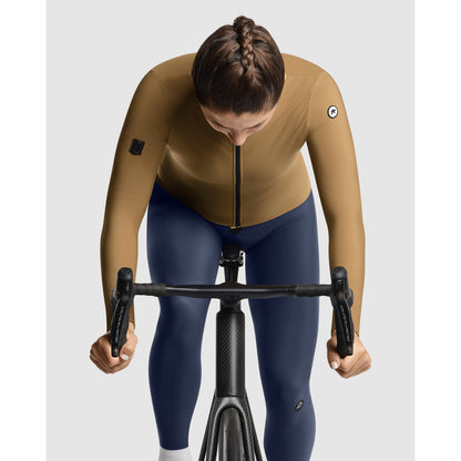 Maillot ASSOS UMA GT SPRING FALL C2 Mangas Largas Mujer Bronze Ash