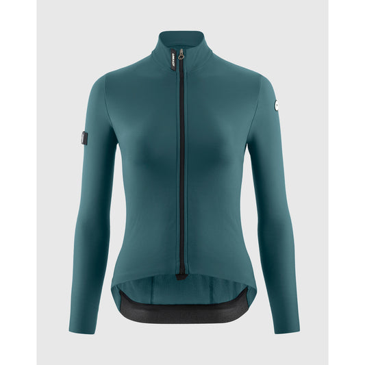 Maillot ASSOS UMA GT C2 de manga larga para mujer Foundation Verde