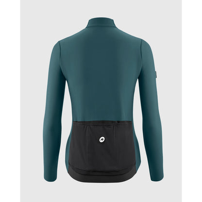 Maillot ASSOS UMA GT SPRING FALL C2 Mangas Largas Mujer Foundation Green