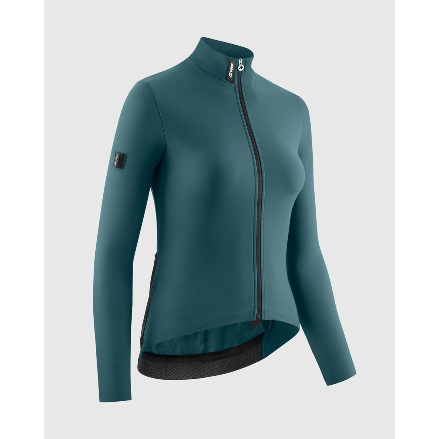Maillot ASSOS UMA GT C2 de manga larga para mujer Foundation Verde