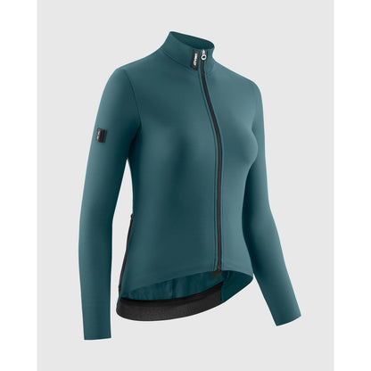 Maillot ASSOS UMA GT SPRING FALL C2 Mangas Largas Mujer Foundation Green