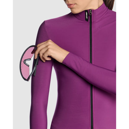 Maillot ASSOS UMA GT SPRING FALL C2 Mangas Largas Mujer Alchemy Purple