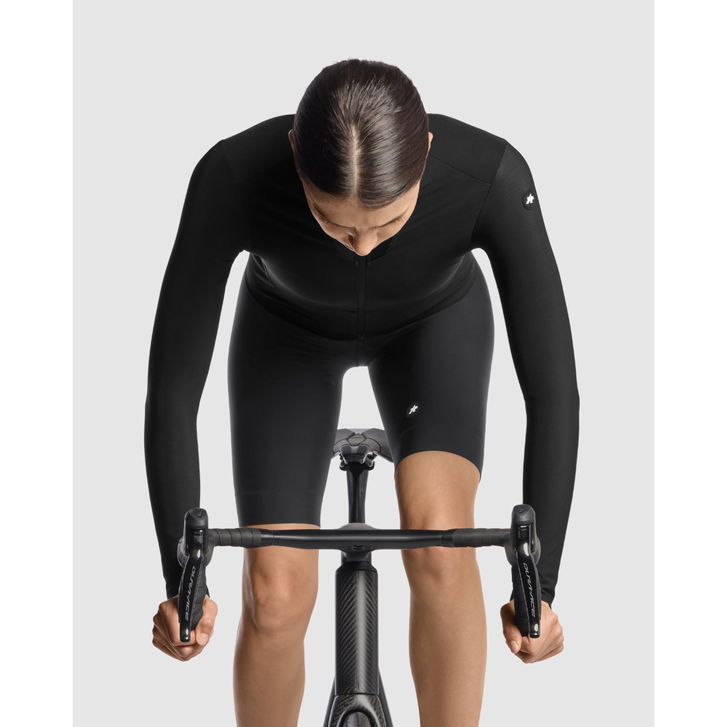 Maillot ASSOS DYORA R S11 Mujer Manga Larga Serie Negro
