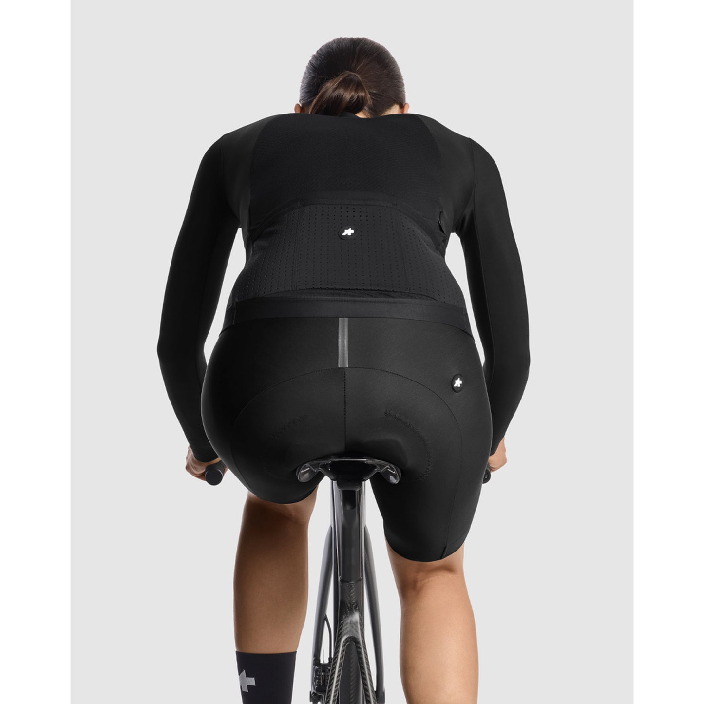 Maillot ASSOS DYORA R S11 Mujer Manga Larga Serie Negro