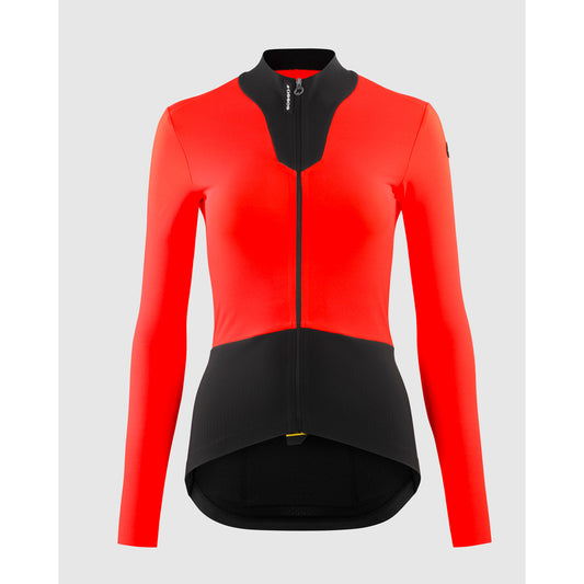 Maillot ASSOS DYORA R S11 Mujer Manga Larga LollyRojo