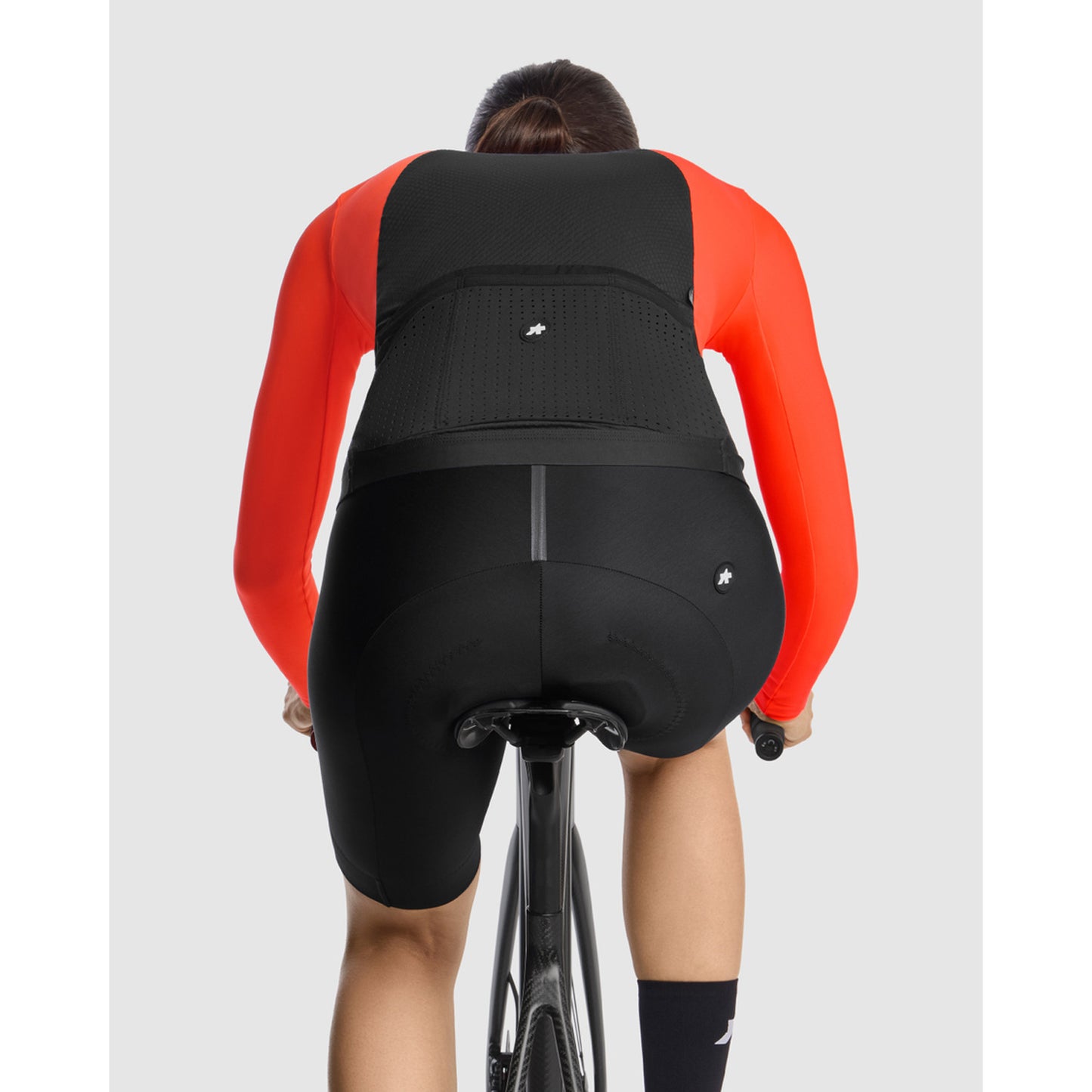 Maillot ASSOS DYORA R S11 Mujer Manga Larga LollyRojo