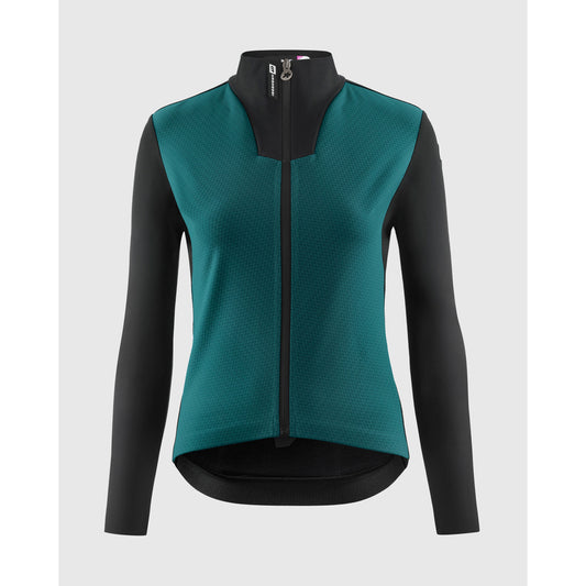Chaqueta ASSOS UMA GT HASHOOGI S11 Foundation Verde Mujer