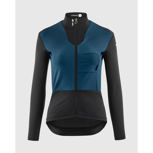Chaqueta de mujer ASSOS DYORA R S11 Azul petróleo