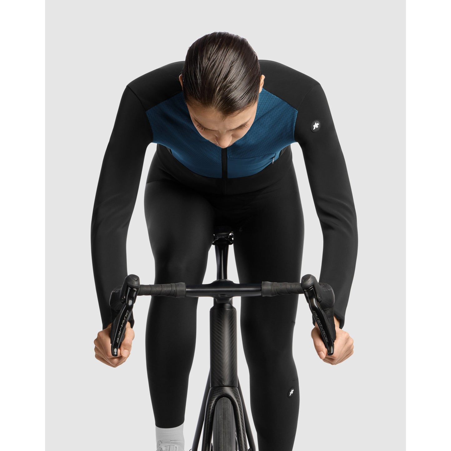 Chaqueta de mujer ASSOS DYORA R S11 Azul petróleo