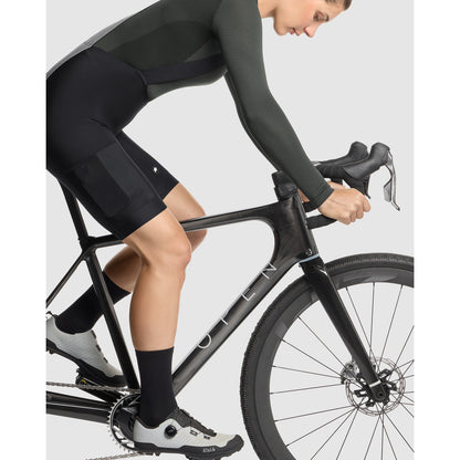 Culote Corto con Tirantes ASSOS TACTICA SPRING FALL T5 Mujer Negro