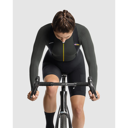 Culote Corto con Tirantes ASSOS TACTICA SPRING FALL T5 Mujer Negro
